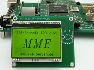 BGI-Graphik mit ARM9-Modul