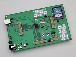 Prototyp-Board mit LPC2148-Controller